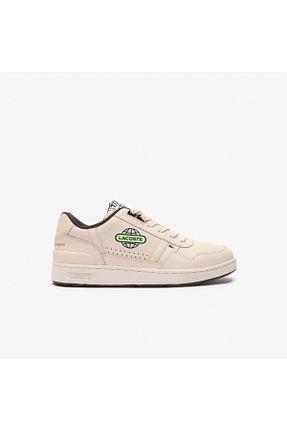 کفش اسنیکر بژ مردانه بند دار Lacoste - کد 806025247