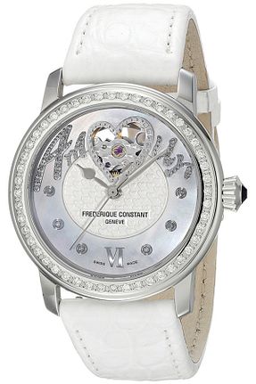 ساعت مچی سفید زنانه استل (فولاد) Frederique Constant - کد 4690471