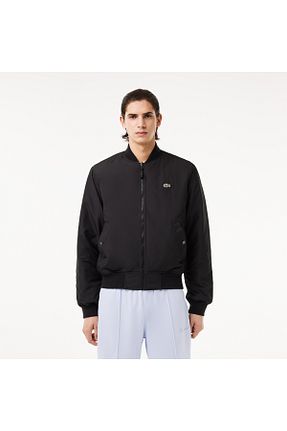 کاپشن مشکی مردانه رگولار Lacoste - کد 810071844