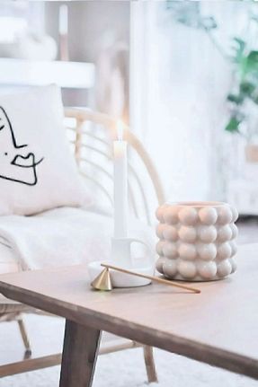 گلدان سفید Beton Vanilla Concept - کد 684508036