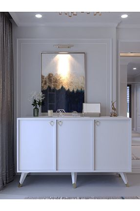 کنسول سفید Suntalam Myniture Home & Living - کد 863787947