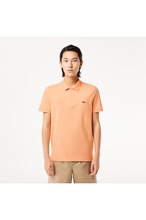 پولوشرت نارنجی مردانه پنبه ای Lacoste - کد 820285472