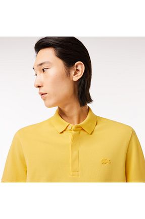 پولوشرت زرد مردانه پنبه ای Lacoste - کد 820271668