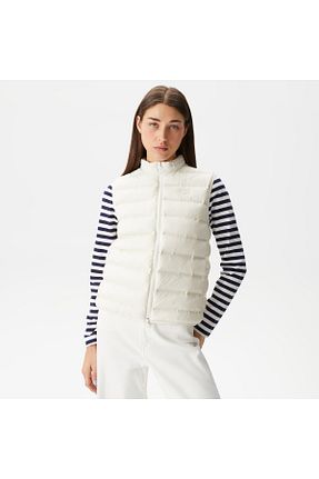 جلیقه سفید زنانه رگولار Lacoste - کد 809891628