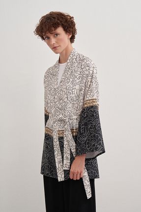 کلاه و ابایا نباتی زنانه بافتنی Aker - کد 863804705