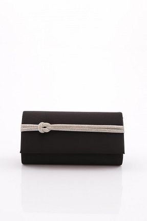 کیف مجلسی مشکی زنانه چرم مصنوعی Dgn - کد 831570360