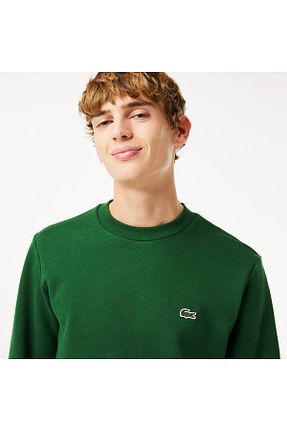 سوئیشرت سبز مردانه ساده Lacoste - کد 820282818