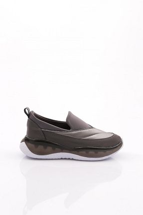 کفش پیاده روی طوسی زنانه چرم مصنوعی Dgn - کد 825880157