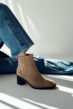 بوت / نیم بوت رنگی زنانه چرم خالص nope21shoess - کد 861722722