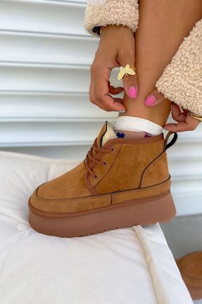 بوت / نیم بوت قهوه ای زنانه جیر PATRON SHOES - کد 863925931