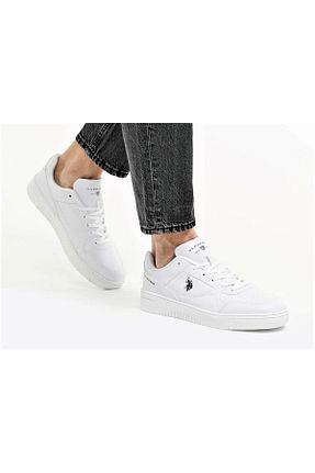 کفش اسنیکر سفید مردانه بند دار U.S. Polo Assn. - کد 748249742