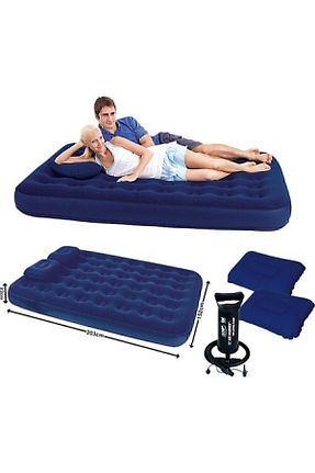تشک و مبل بادی سرمه ای 2 نفره Bestway - کد 3179282