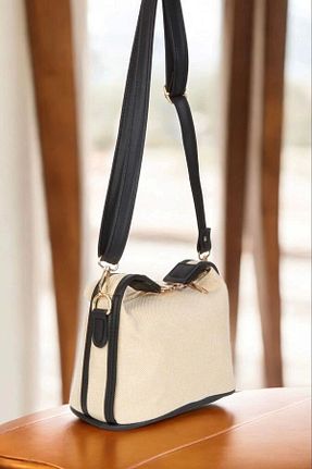 کیف دوشی مشکی زنانه پارچه ای Glemix - کد 845914242