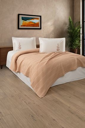 پیکه و ست پیکه دونفره بژ پنبه ای Sevim - کد 864028740