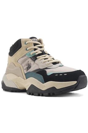 کفش اسنیکر بژ مردانه بند دار U.S. Polo Assn. - کد 862951210
