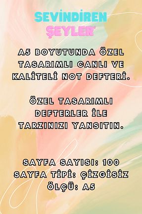 دفتر رنگی Karton SevindirenŞeyler - کد 864094303