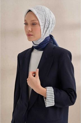 روسری بژ پنبه ای ARMANDA - کد 864107684