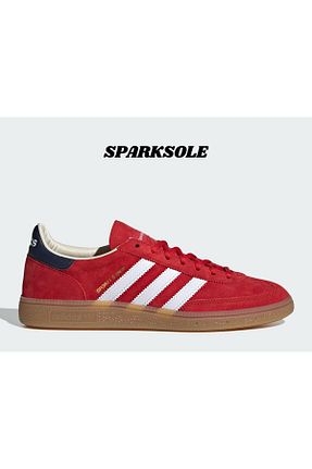 کفش اسنیکر قرمز زنانه بند دار adidas - کد 864964116