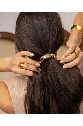 گیره سر طلائی زنانه Marlenka - کد 864127336