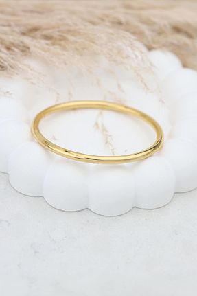 دستبند استیل (فولاد) طلائی زنانه استیل (فولاد) Rarossa - کد 864170542