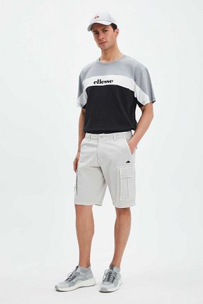 شلوارک و برمودا طوسی مردانه بافتنی Ellesse - کد 864188507