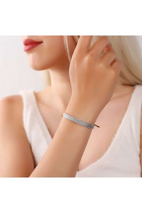 دستبند جواهر زنانه چرم Genel Markalar - کد 864481649