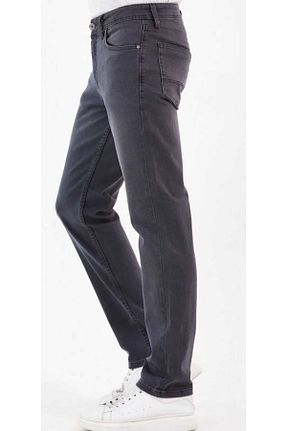شلوار جین طوسی مردانه پاچه گشاد Denim - کد 864509632