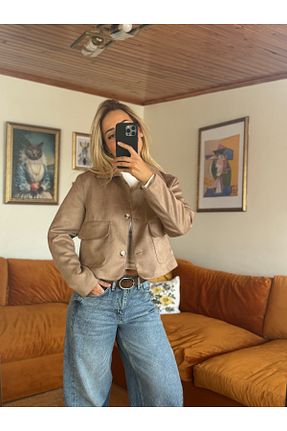 کت قهوه ای زنانه Comfort Butik - کد 864241701