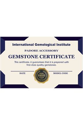 دستبند جواهر طوسی زنانه سنگ طبیعی Padore Accessory - کد 864284554
