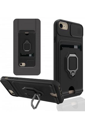 کاور و قاب مشکی iPhone SE 2020 NewFace - کد 940730230