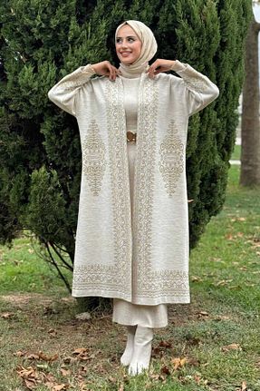 رویه حجاب طوسی زنانه اورسایز Bym Fashion - کد 864326159