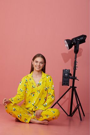 ست لباس راحتی مشکی زنانه ساده Sude HOMEWEAR - کد 842675550