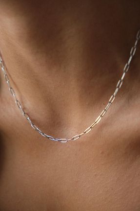 گردنبند استیل ( فولاد ) زنانه استیل ضد زنگ ByFlorya Jewelry - کد 860274604