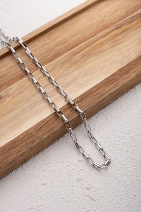 گردنبند استیل ( فولاد ) زنانه استیل ضد زنگ ByFlorya Jewelry - کد 860252937