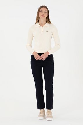 شلوار سرمه ای زنانه بافتنی U.S. Polo Assn. - کد 864342127