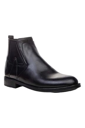 بوت / نیم بوت مشکی مردانه چرم مصنوعی Liger - کد 864342559