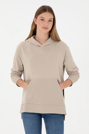 سوئیشرت مشکی زنانه ساده U.S. Polo Assn. - کد 864348381