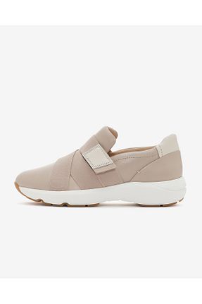 کفش اسنیکر بژ زنانه بدون بند CLARKS - کد 831303840