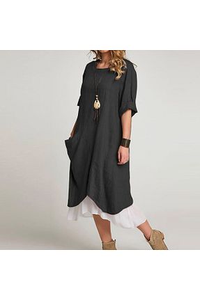 لباس مشکی زنانه بافتنی Toridas - کد 826022270