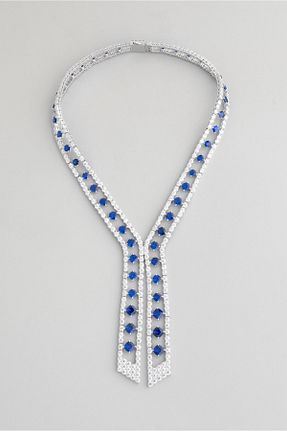 گردنبند نقره بژ زنانه 925 عیار So Chic - کد 793434991