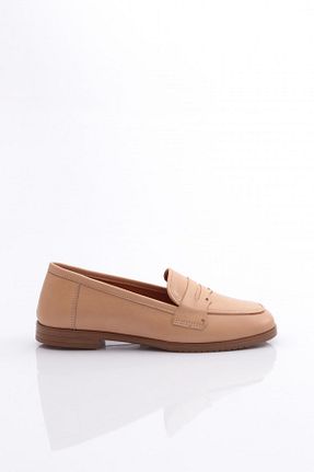 بابت بژ زنانه چرم خالص Dgn - کد 769968680