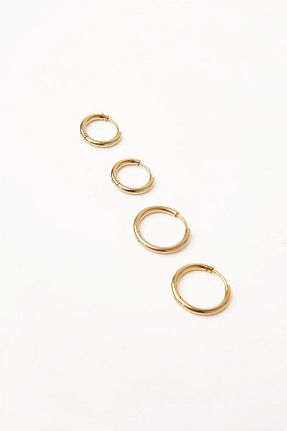 گوشواره استیل (فولاد) رنگی بچه گانه استیل ضد زنگ MakeWell - کد 864766324