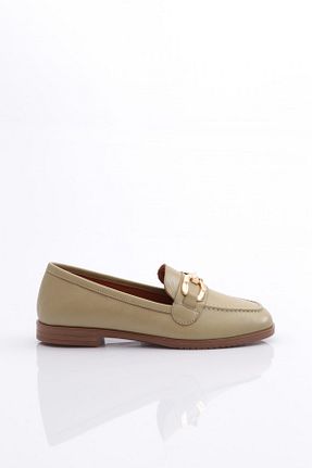 بابت بژ زنانه چرم خالص Dgn - کد 769970429