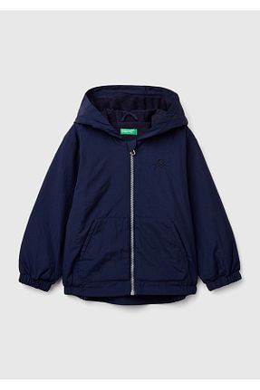 بادگیر و بارانی سرمه ای بچه گانه پارچه United Colors of Benetton - کد 864674157