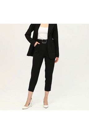 شلوار مشکی زنانه فیبر Butik - کد 864398934