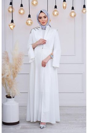کلاه و ابایا نباتی زنانه پلی استر White Corner - کد 194339062