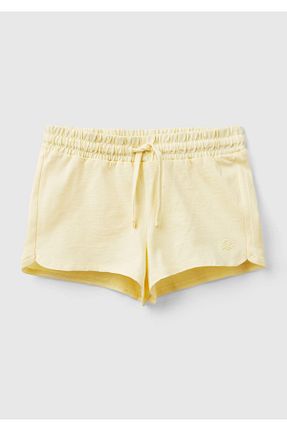 شلوارک و برمودا زرد بچه گانه رگولار United Colors of Benetton - کد 826480038