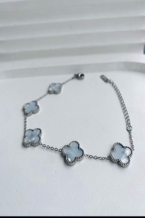 دستبند استیل (فولاد) زنانه استیل ضد زنگ DEMOKAN - کد 768915273