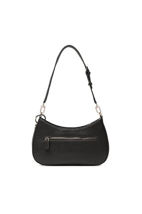 کیف دوشی مشکی زنانه پلی اورتان Guess - کد 655310234