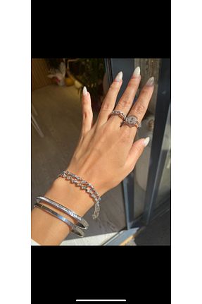 دستبند استیل (فولاد) زنانه استیل ضد زنگ Rich - کد 864458709